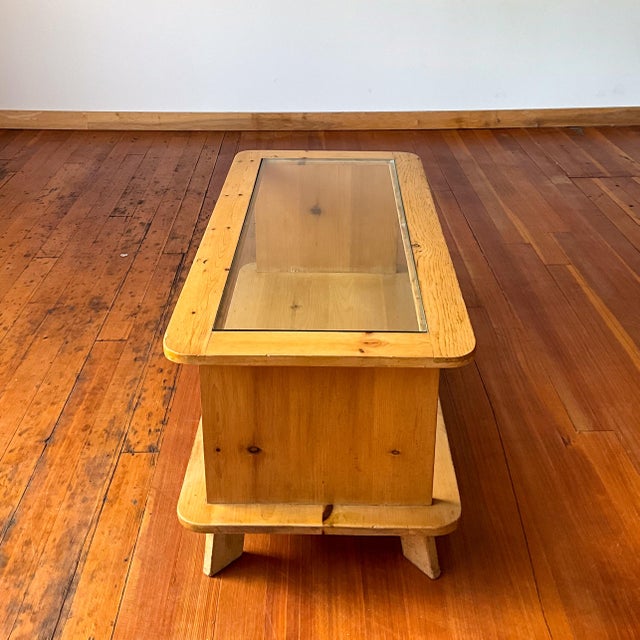 Mid 20th Century Folk Art Coffee Table For Sale - Image 4 of 13