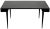 Contemporary NOIR Stiletto Desk, Black Metal For Sale - Image 3 of 6