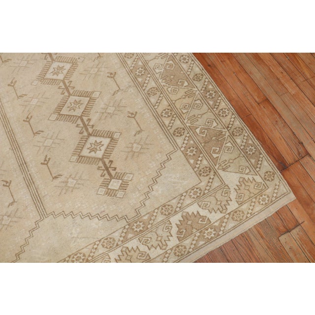 Brown Mid 20th Century Turkish Anatolian Rug For Sale - Image 8 of 18