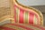 Set of 6 Early 20th Century French Louis XVI Cane Dining Armchairs in Pink Stripe For Sale - Image 17 of 18