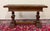 Antique French Flip Top Envelope Library Table Console Sofa Entry Table Oak For Sale - Image 18 of 18
