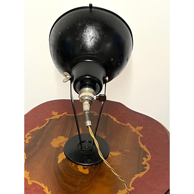 Antique Bauhaus Table Lamp from Zeiss Ikon, 1930s For Sale - Image 9 of 11