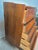 1960s Vintage Walnut Louver Drawer Tallboy For Sale - Image 5 of 7