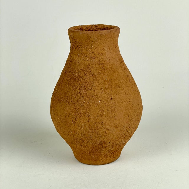 Ceramic Set of 3 Miniature Antique Primitive Pottery Jugs & Pitchers For Sale - Image 7 of 11