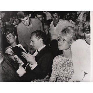 Brigitte Bardot 1960s French Wire services photo For Sale
