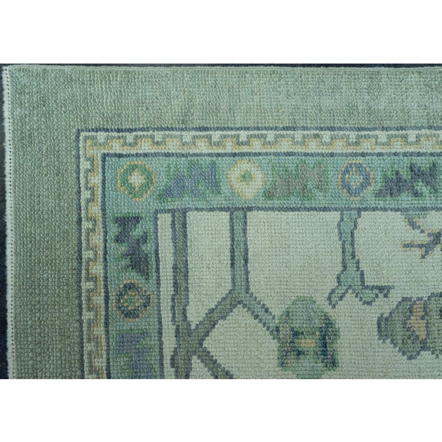 Turkish Oushak Rug 12'2" x 14'4" #19039 For Sale In Houston - Image 6 of 8