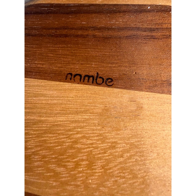 Wood Vintage Nambe Wooden Eclipse Nut Bowl For Sale - Image 7 of 7