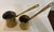Pair of Vintage Lebanese Brass Turkish Coffee Pots — Sizes #2 & #3 For Sale - Image 4 of 12