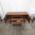 Scandinavian Designs Lanson Sideboard 59 In, Solid Poplar, Light Walnut With Brass-Capped Legs For Sale - Image 4 of 7
