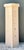 Almond Vintage Washed Knotty Pine Column Pedestal For Sale - Image 8 of 12