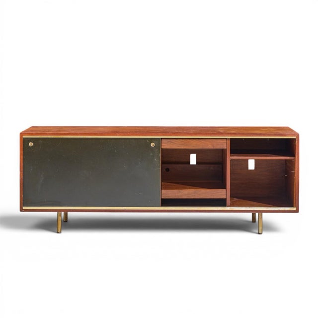 Wood George Nelson for Herman Miller 8000 Executive Series Mid Century Walnut Credenza For Sale - Image 7 of 12