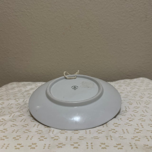 1970s Norway Decorative Porsgrund Cabin Scene For Sale - Image 5 of 5