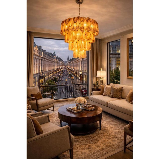 Black Italian Chandeliers in Murano Glass, 1990, Set of 2 For Sale - Image 8 of 16