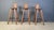 Vintage Brutalist Bar Stools, 1960s, Set of 3 For Sale - Image 9 of 12
