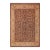 Shabby Chic 1990's Pak-Persian Brown/Tan Wool Rug - 9'0'' X 12'2'' For Sale