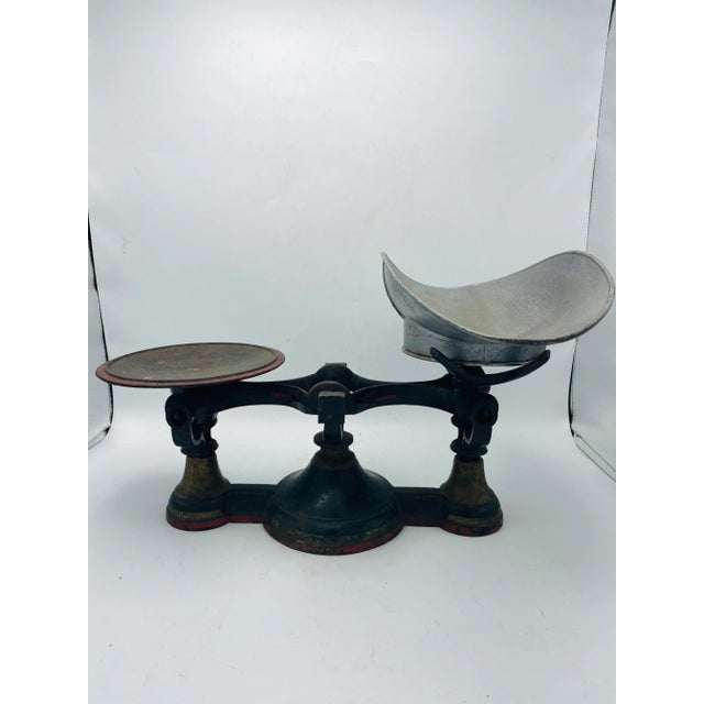 Vintage Balance Scales With Tin Scoop Tray For Sale In Nashville - Image 6 of 11