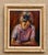 Portrait of a Young Woman, 20th Century, Oil Painting on Canvas, Framed For Sale - Image 4 of 6