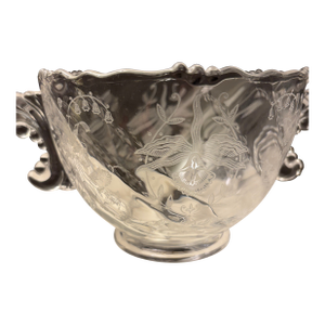 Vintage Crystal Ice Bucket