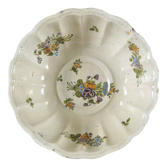 Antique Majolica Centerpiece from Lodi For Sale