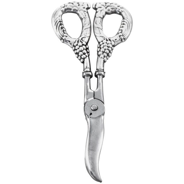 1940s Sterling Grape Sheers For Sale - Image 5 of 5