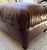 Vintage Tufted Leather Chesterfield Ottoman For Sale - Image 11 of 11