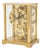 S. Haller German Brass Mantel Clock For Sale