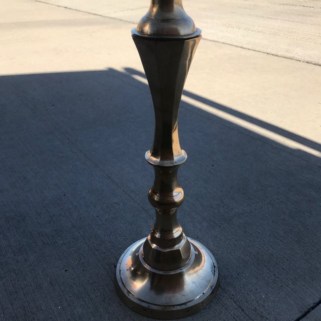 1960s Vintage Victorian 24" Candle Holder For Sale - Image 11 of 12