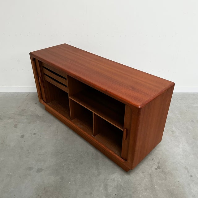 Danish Sideboard in Teak with Tambour Doors from Dyrlund, 1960s For Sale - Image 6 of 18