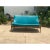 Modern Mid Century Style Sofa For Sale In San Diego - Image 6 of 6