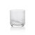 This is a set of classic Double Old-Fashioned glasses, perfect for any home bar or entertainment space. Subtly rippled...