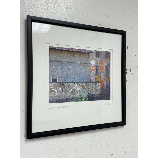 Photorealism Circa 2009 Ravi Anand Photography "Layers and Textures, Bratislava" Artist Print + Signed For Sale - Image 3 of 12