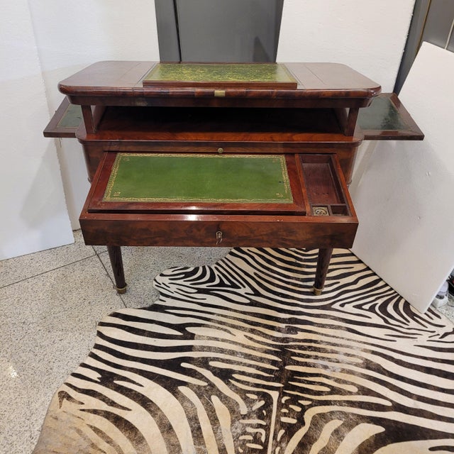 Louis XVI French à La Tronchin Architects Table For Sale - Image 11 of 18