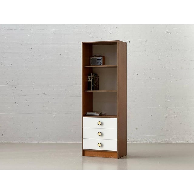 Mid-Century Modern Tall Cabinet with Drawers, 1960s For Sale - Image 17 of 17
