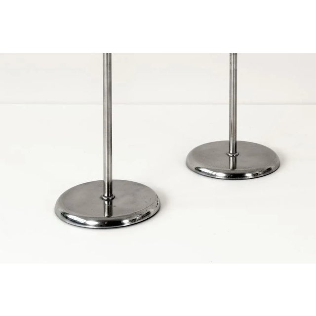 1930s German Adjustable Side Tables, 1930s, Set of 2 For Sale - Image 5 of 7