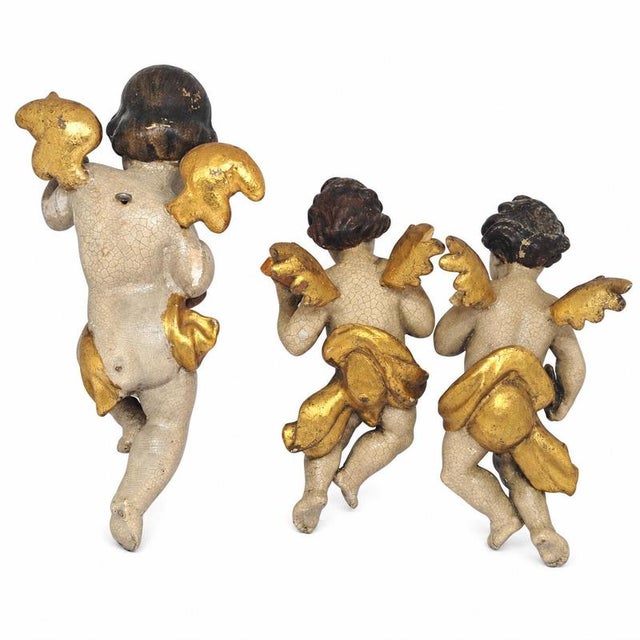 Vintage Musical Angels Figurines, 1950s, Set of 3 For Sale - Image 6 of 9