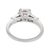 Mid Century Gia 1.02 Carat Old Mine Cut Diamond Platinum Engagement Ring, Size 6 For Sale In Los Angeles - Image 6 of 8
