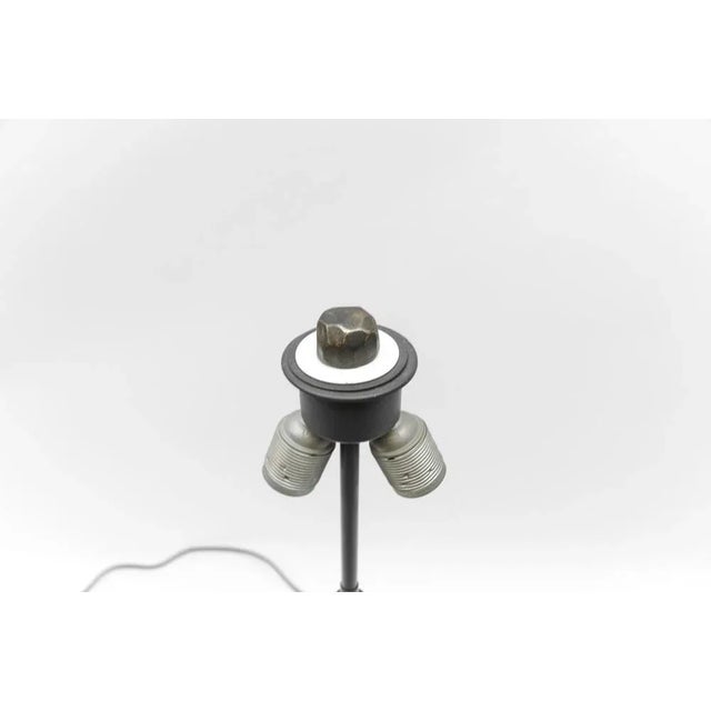Mid-Century Modern Handmade Massive Bronze Table Lamp Base, Germnay, 1960s For Sale - Image 6 of 10