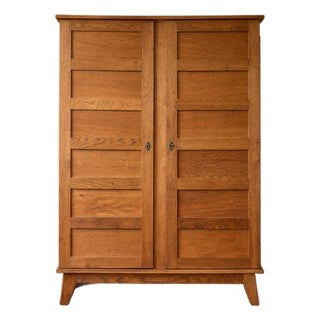 Reconstruction Wardrobe by René Gabriel, France, 1945 For Sale