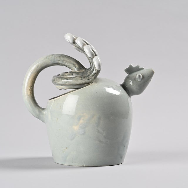 Ceramic Zoomorphic Pitcher by Suzanne Ramié for Madoura, Vallauris, France, 1945 For Sale - Image 7 of 16