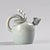 Ceramic Zoomorphic Pitcher by Suzanne Ramié for Madoura, Vallauris, France, 1945 For Sale - Image 7 of 16