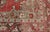 Antique Turkish Oushak Rug With Medallion in Soft Red, Light Green & Brown For Sale - Image 12 of 16