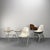 A rare and very early model from Herman Miller, the exact model designation of the chair is DSS-TA. The chairs are...