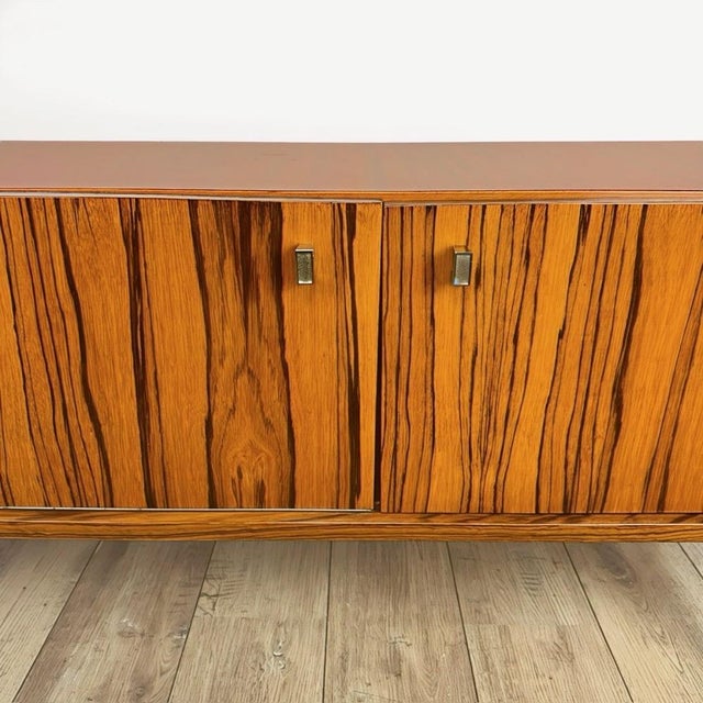 Scandinavian Sideboard with Rosewood Veneer and Lacquer Finish, 1960s For Sale - Image 4 of 14