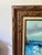 Nautical 1970s Framed and Signed Seascape Painting For Sale - Image 3 of 12