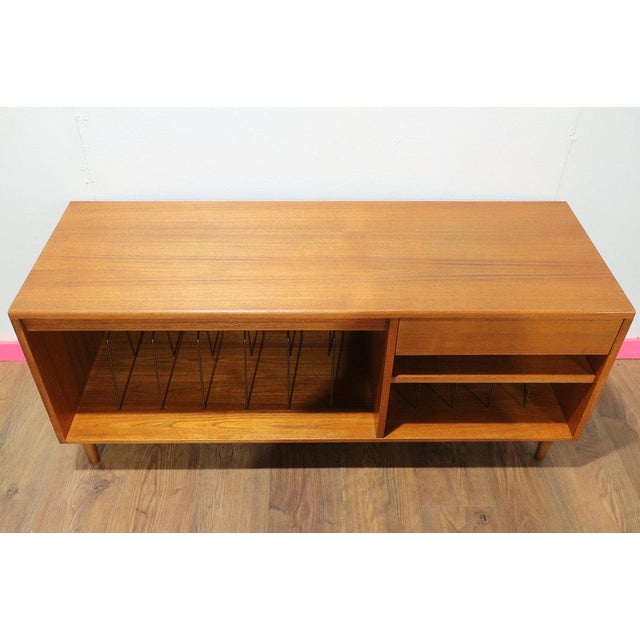 1960s Mid Century Modern Teak G Plan Media Record Vinyl Cabinet ...
