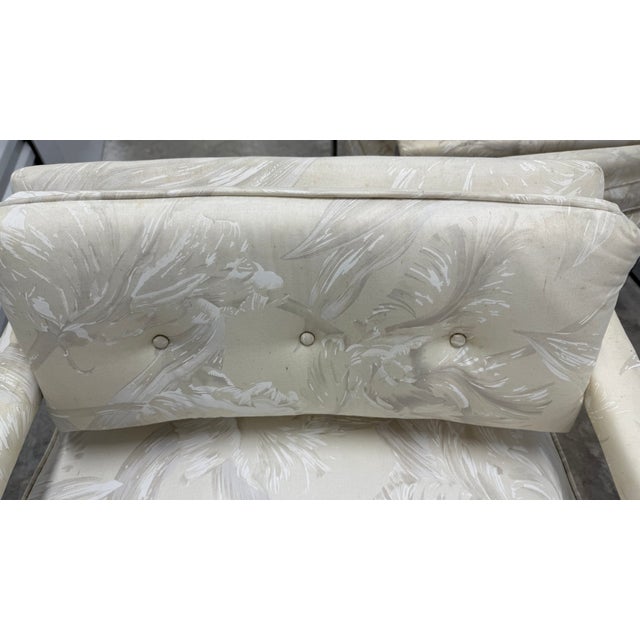 1970s Pair of Mid-Century Modern Chrome Lounge Chairs in the Style of Milo Baughman For Sale In Miami - Image 6 of 7