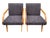 Set of Mid-Century Brussels Expo 58 Armchairs by Jiří Jiroutek for Jitona, 1960s For Sale