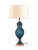 Marbro Vintage Murano Glass Table Lamp - Blue For Sale