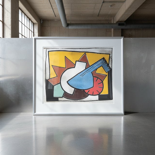 Wil Klaassen, Composition, Limited Edition Print, Framed For Sale - Image 10 of 16