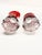 American 1920s Ruby Flash Creamer Sugar Set of 2 For Sale - Image 3 of 4